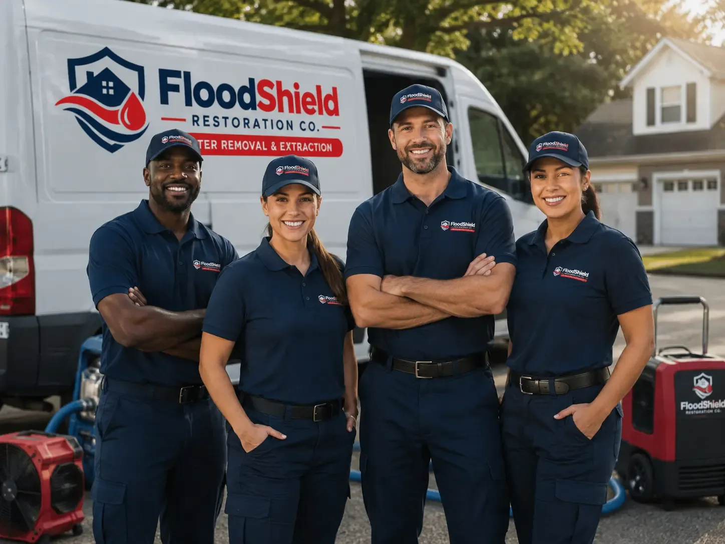 Flood Damage Restoration company in Springbrook, WI